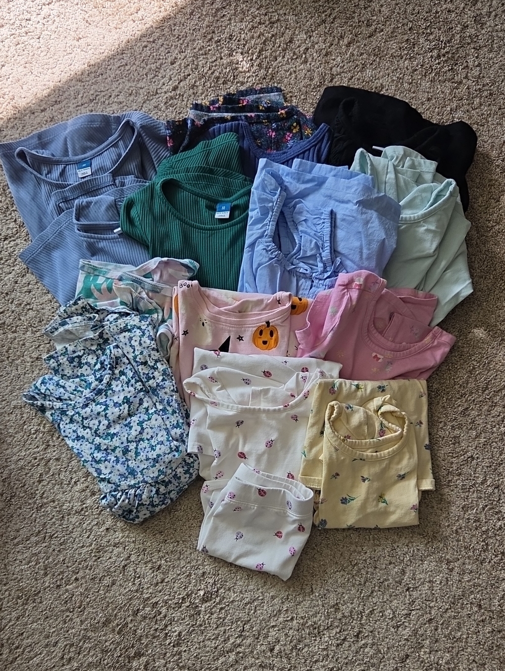 12 Dress Bundle Gap & Old Navy: Halloween, Floral, Lady Bugs, Minnie Mouse, Dino